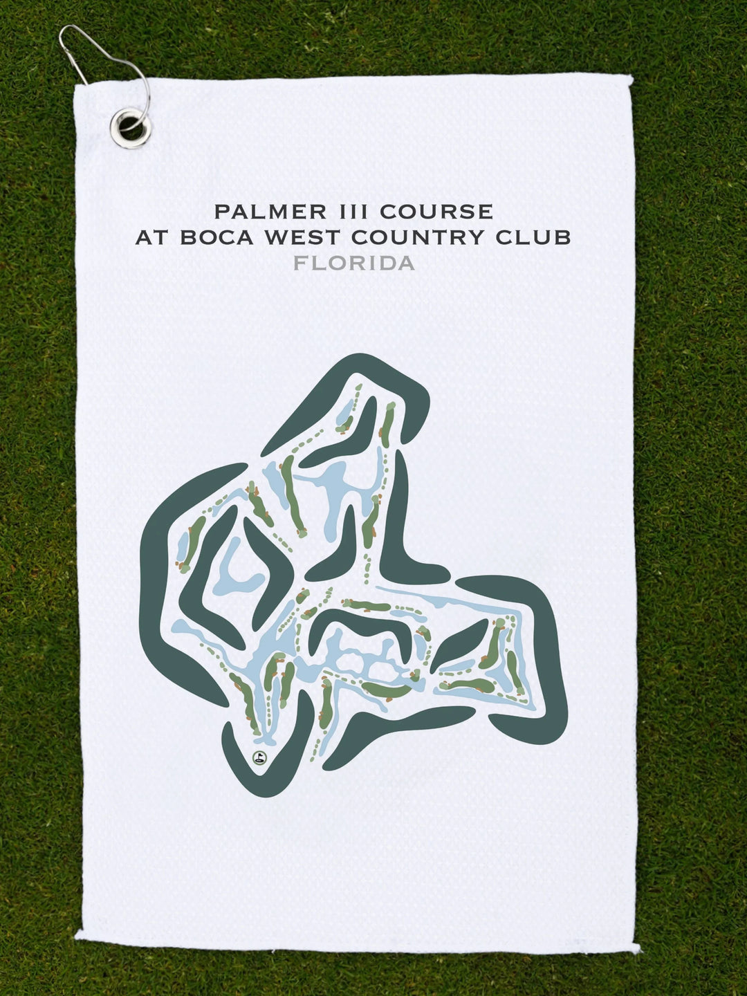Palmer III Course at Boca West Country Club, Florida - Printed Golf Courses
