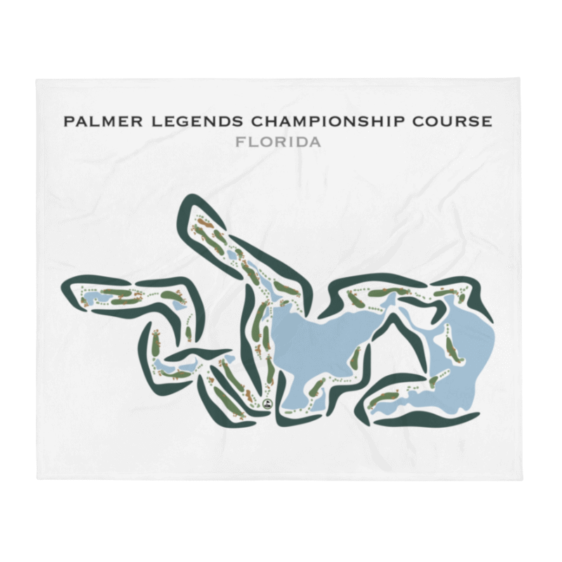 Palmer Legends - Championship Course, Florida - Printed Golf Courses