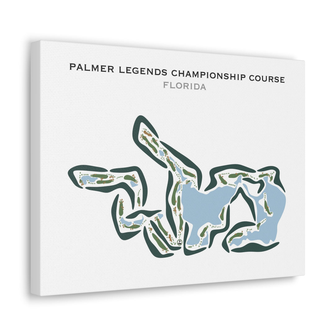 Palmer Legends - Championship Course, Florida - Printed Golf Courses