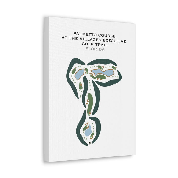 Palmetto Course at The Villages Executive Golf Trail, Florida - Printed Golf Courses