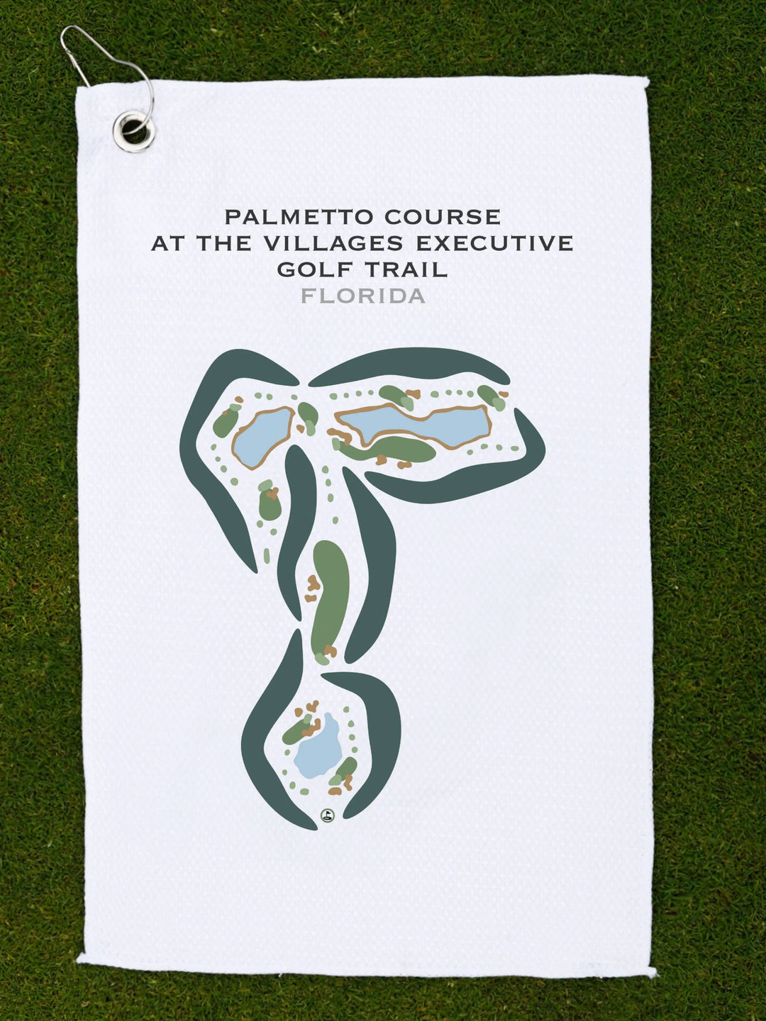 Palmetto Course at The Villages Executive Golf Trail, Florida - Printed Golf Courses