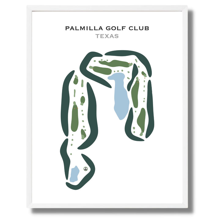 Palmilla Golf Club, Texas - Printed Golf Courses