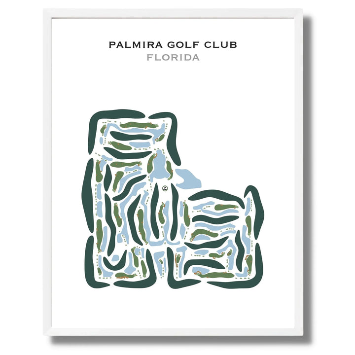 Palmira Golf Club, Florida - Printed Golf Courses