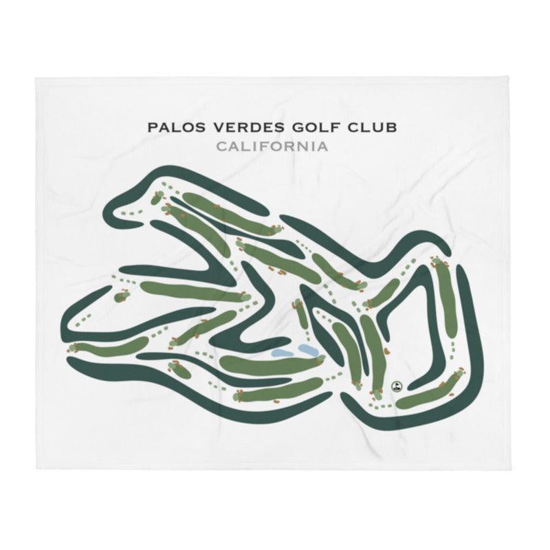 Palos Verdes Golf Club, California - Printed Golf Courses - Golf Course Prints