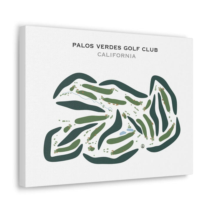 Palos Verdes Golf Club, California - Printed Golf Courses