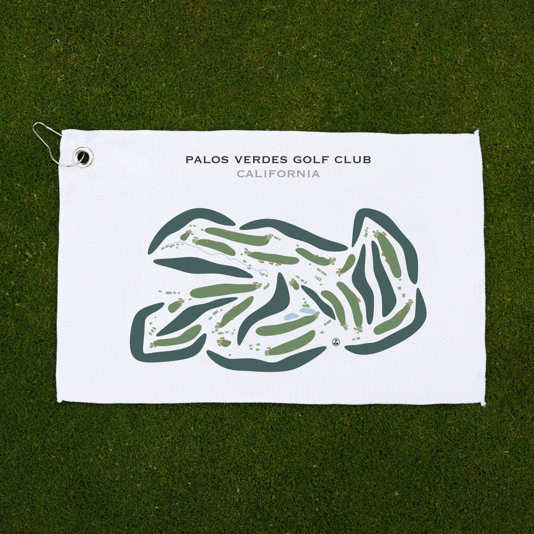 Palos Verdes Golf Club, California - Printed Golf Courses