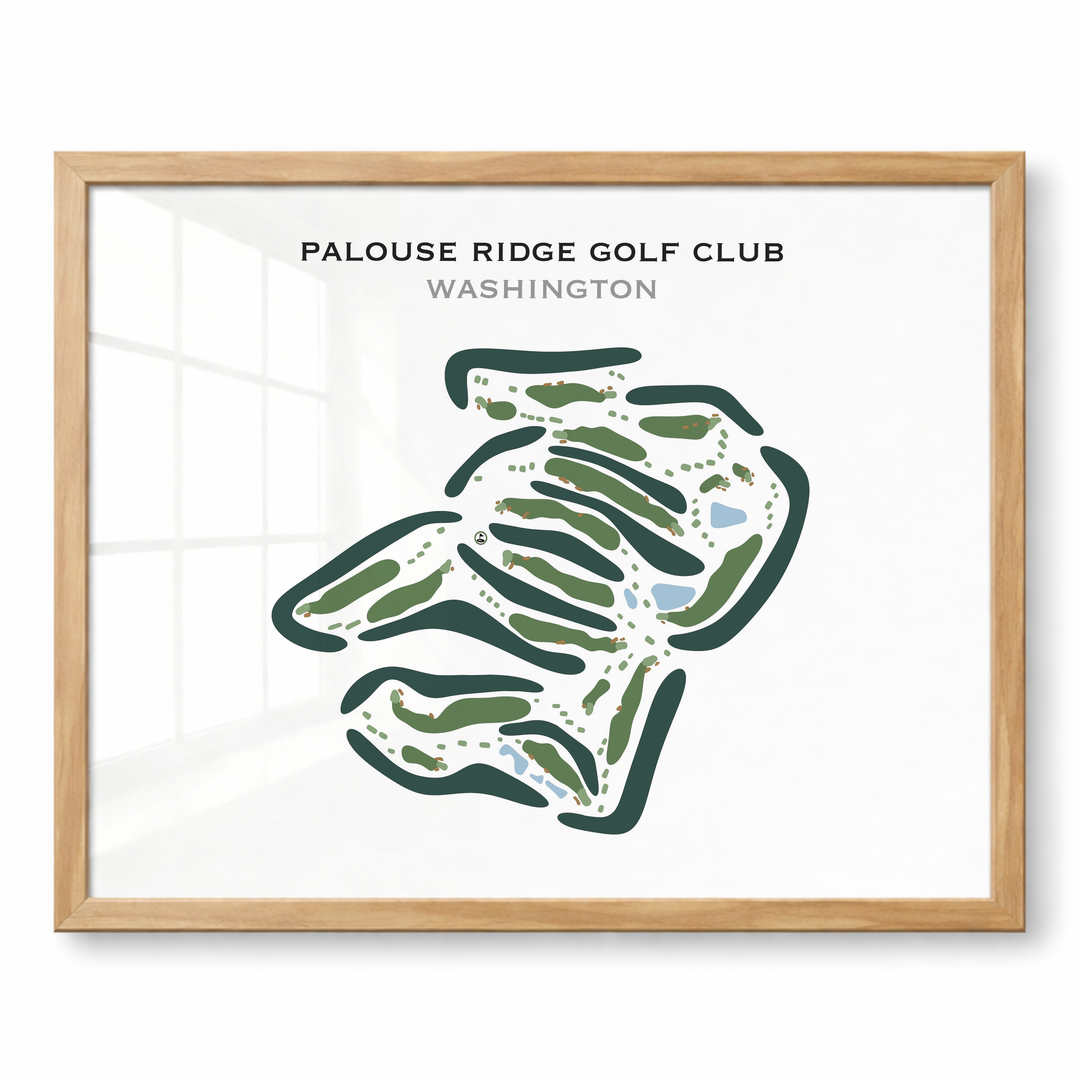 Palouse Ridge Golf Club, Washington - Printed Golf Courses