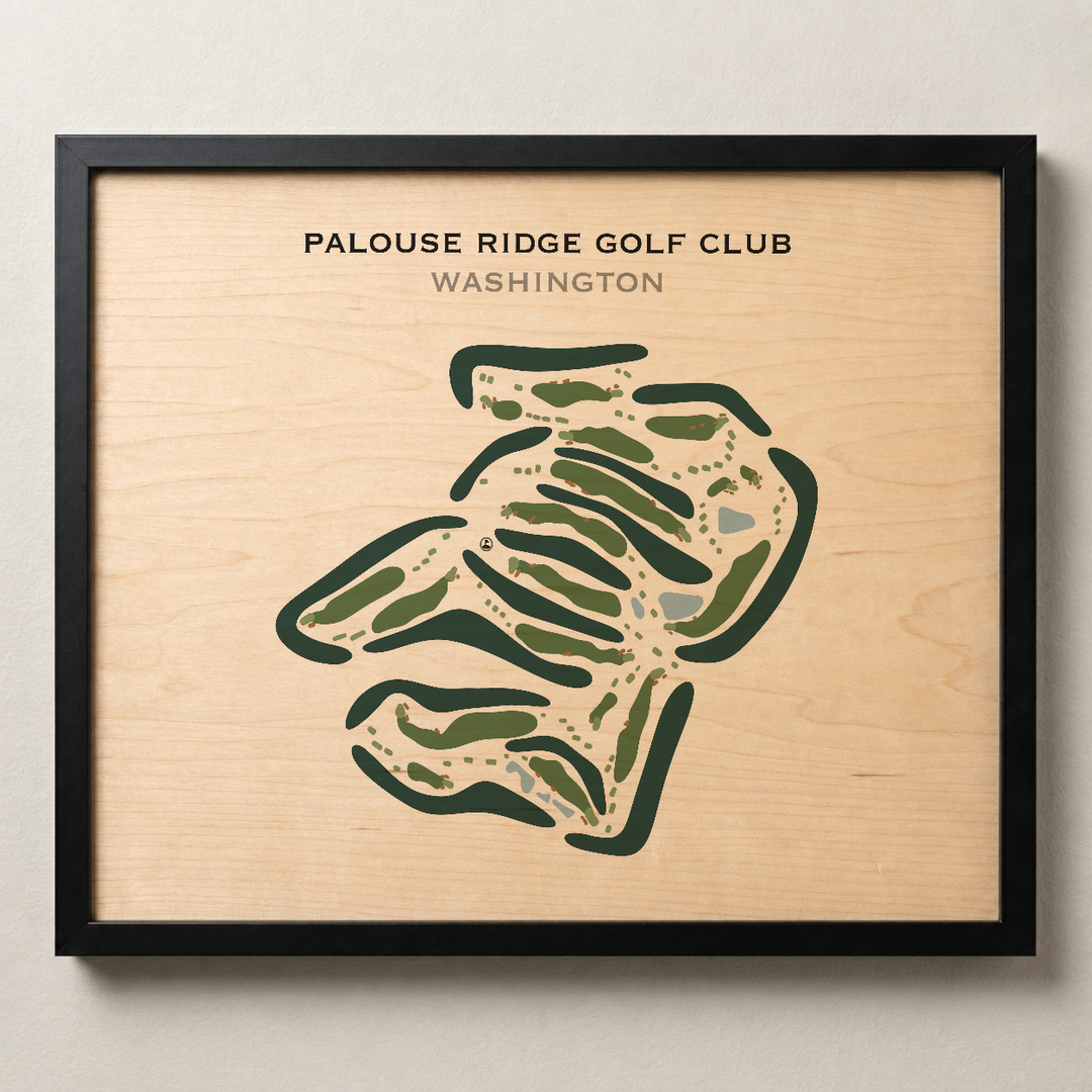 Palouse Ridge Golf Club, Washington - Printed Golf Courses