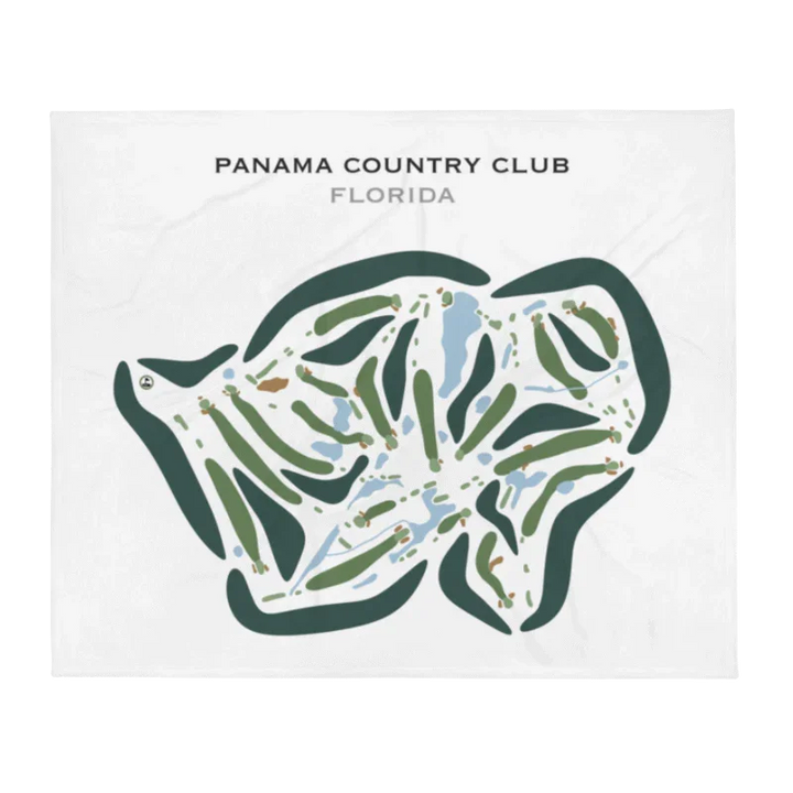Panama Country Club, Florida - Printed Golf Courses