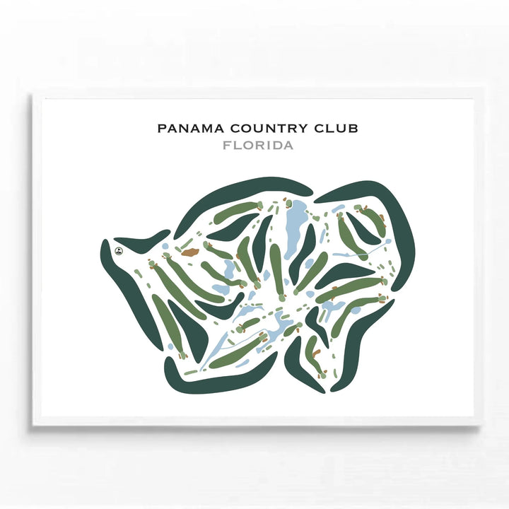 Panama Country Club, Florida - Printed Golf Courses