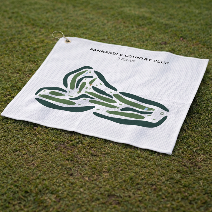 Panhandle Country Club, Texas - Printed Golf Courses