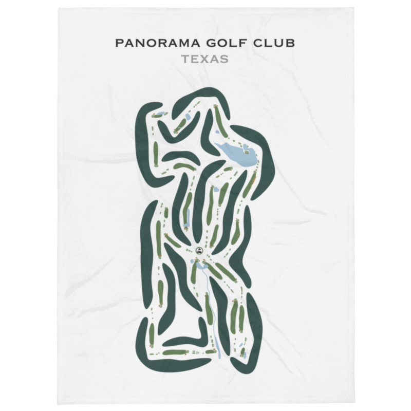 Panorama Golf Club, Texas - Printed Golf Courses