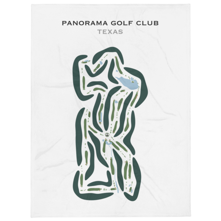 Panorama Golf Club, Texas - Printed Golf Courses