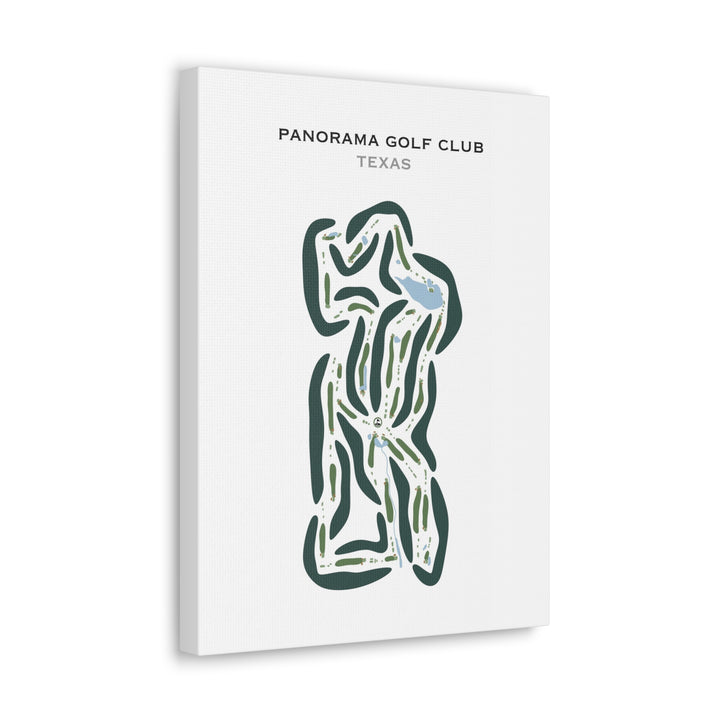 Panorama Golf Club, Texas - Printed Golf Courses
