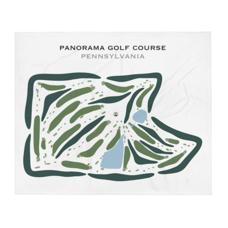 Panorama Golf Course, Pennsylvania - Printed Golf Courses