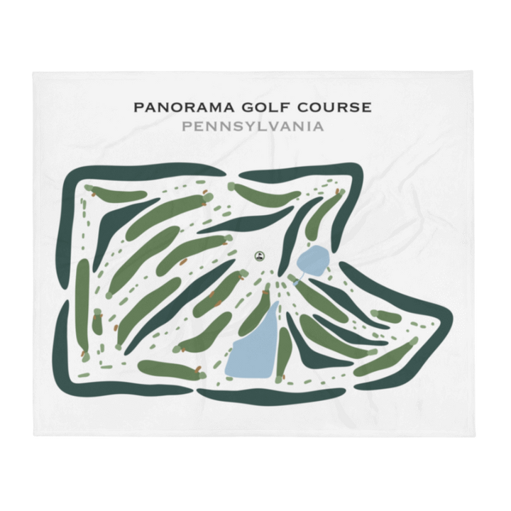 Panorama Golf Course, Pennsylvania - Printed Golf Courses