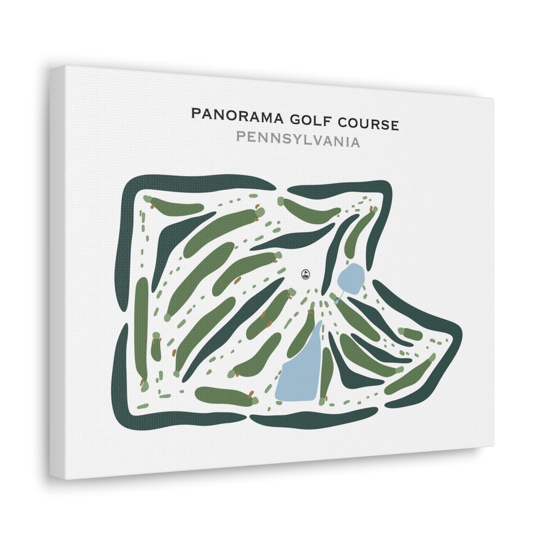 Panorama Golf Course, Pennsylvania - Printed Golf Courses