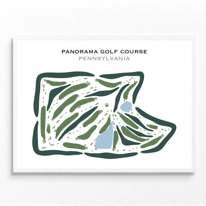 Panorama Golf Course, Pennsylvania - Printed Golf Courses