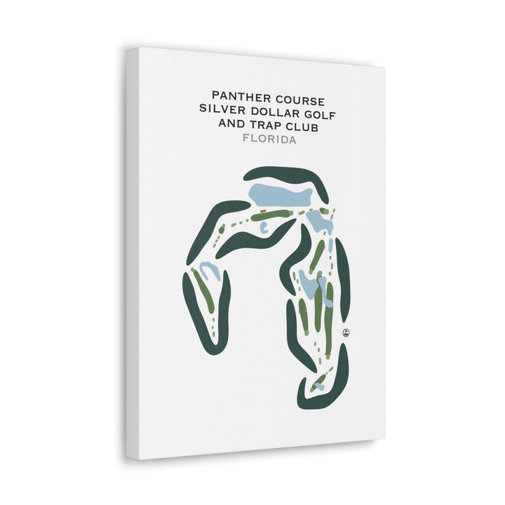 Panther Course at Silver Dollar Golf & Trap Club, Florida - Printed Golf Courses