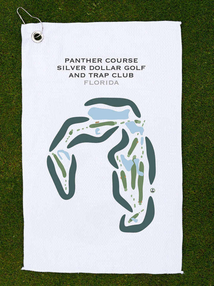 Panther Course at Silver Dollar Golf & Trap Club, Florida - Printed Golf Courses