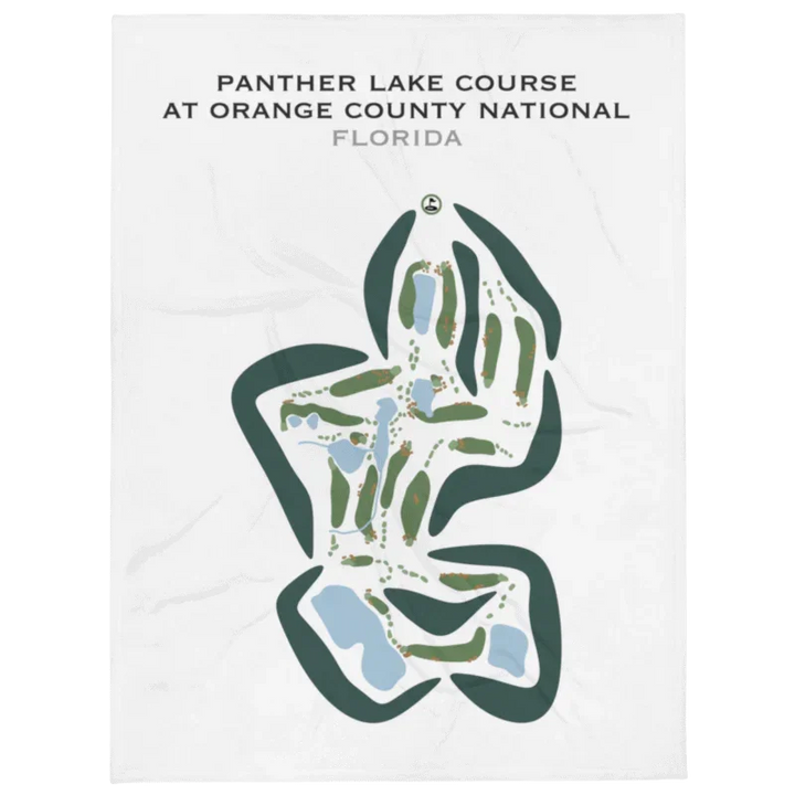 Panther Lake Course at Orange County National, Winter Garden, Florida - Printed Golf Courses