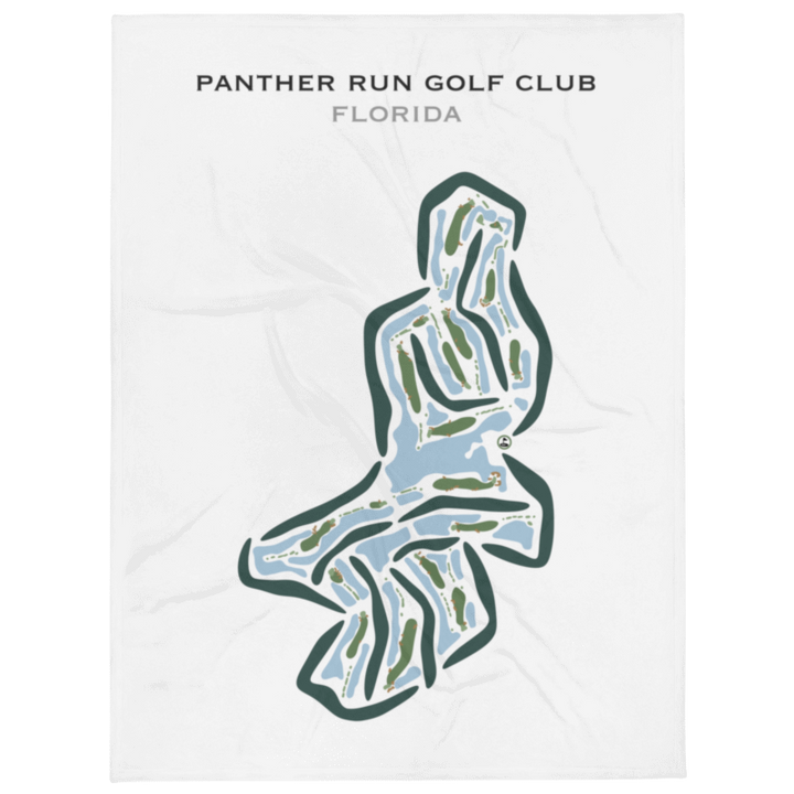 Panther Run Golf Club, Florida - Printed Golf Courses