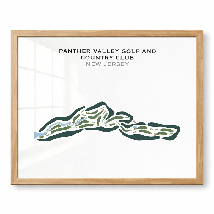 Panther Valley Golf & Country Club, New Jersey - Printed Golf Courses