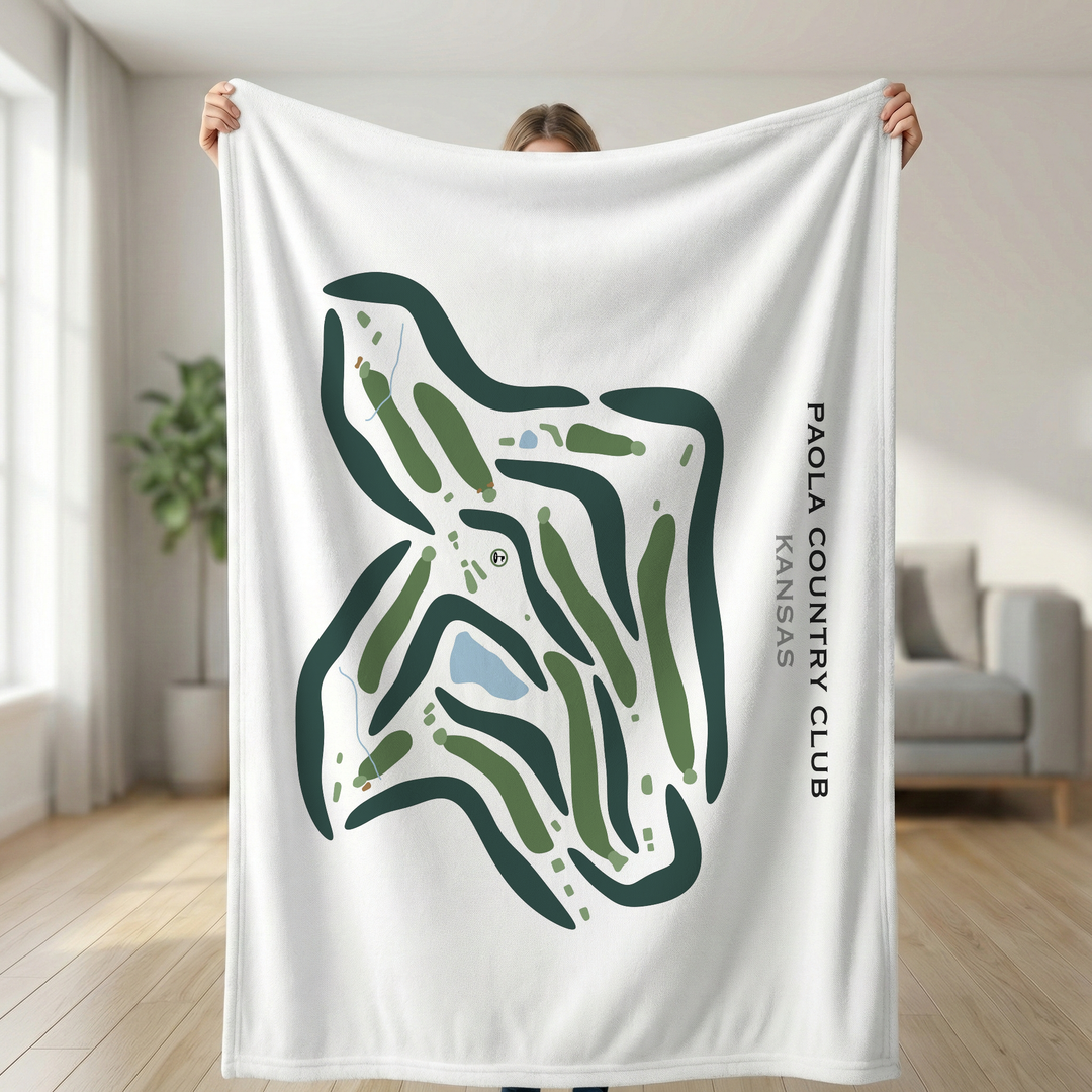 Paola Country Club, Kansas - Printed Golf Courses