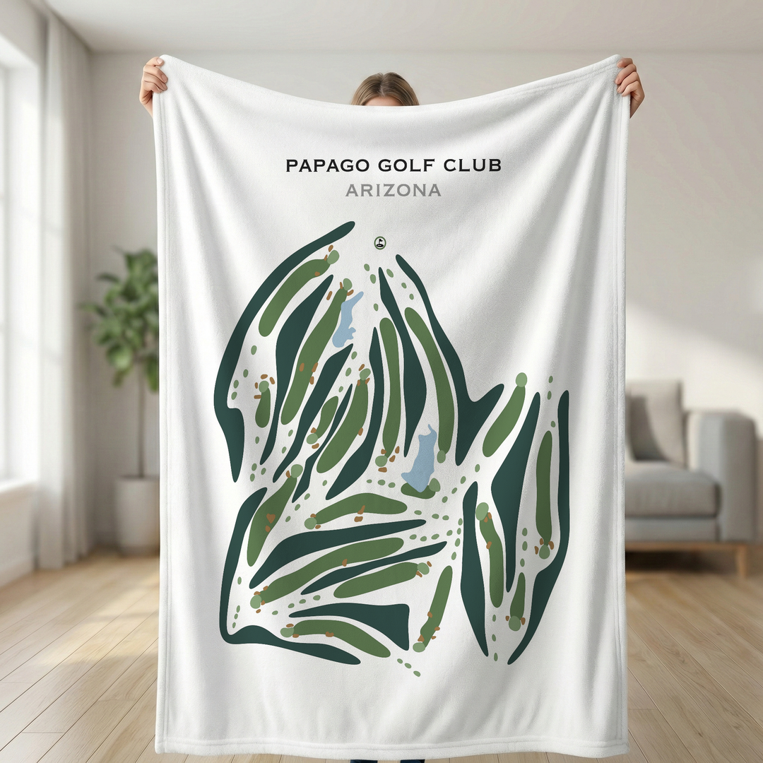 Papago Golf Club, Arizona - Printed Golf Courses