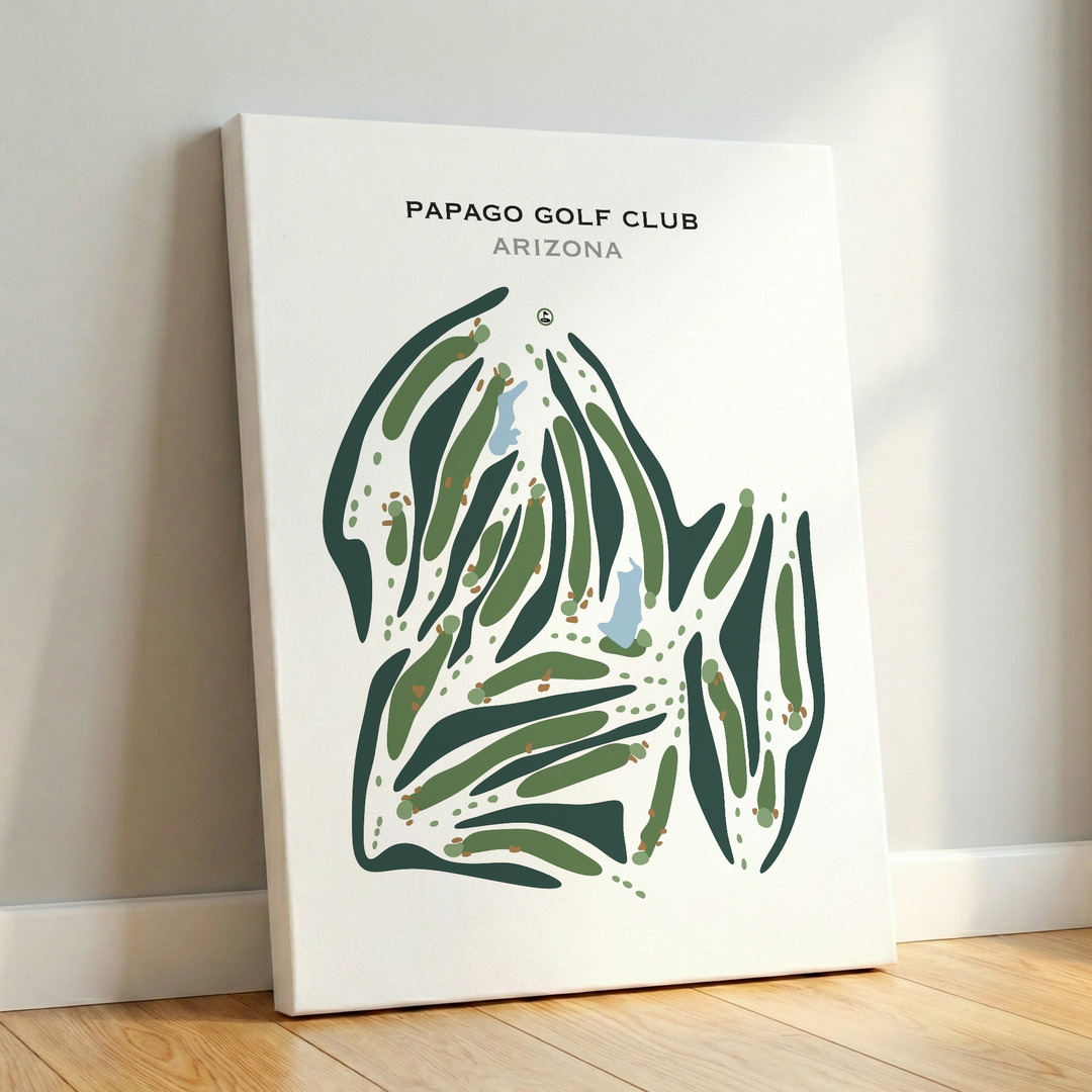 Papago Golf Club, Arizona - Printed Golf Courses