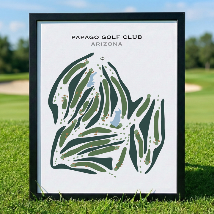 Papago Golf Club, Arizona - Printed Golf Courses