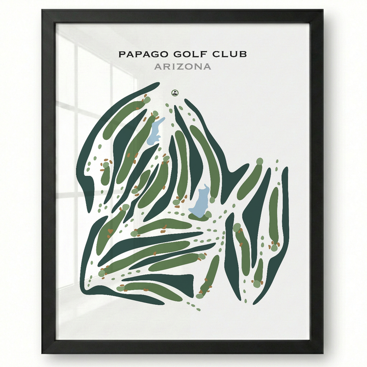 Papago Golf Club, Arizona - Printed Golf Courses