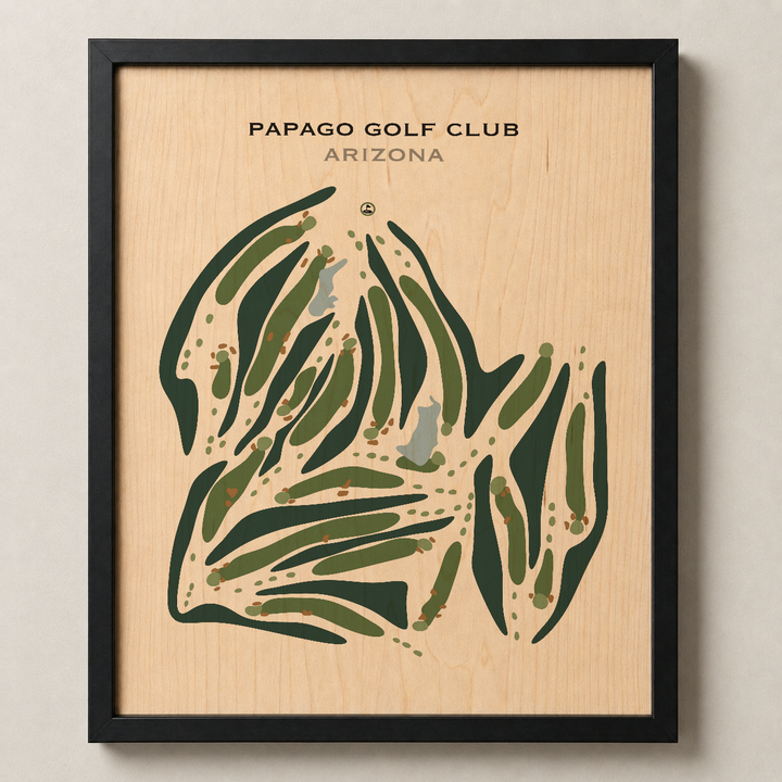 Papago Golf Club, Arizona - Printed Golf Courses