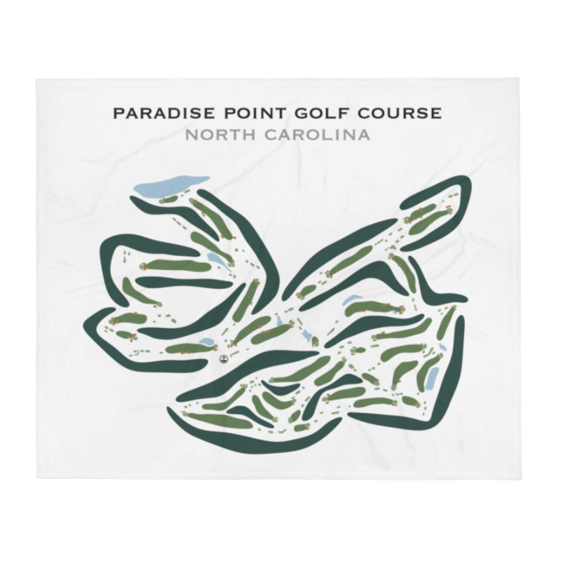 Paradise Point Golf Course, North Carolina - Printed Golf Courses