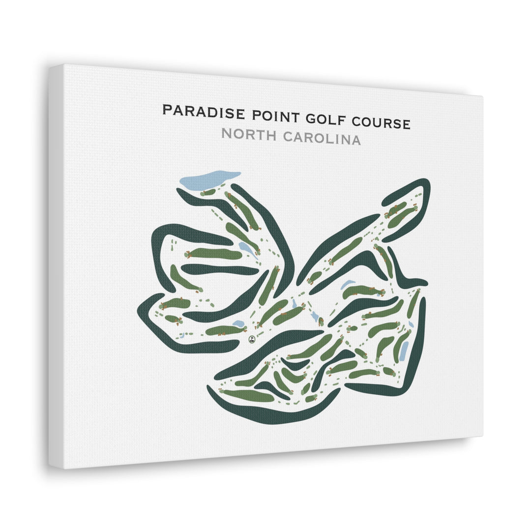 Paradise Point Golf Course, North Carolina - Printed Golf Courses