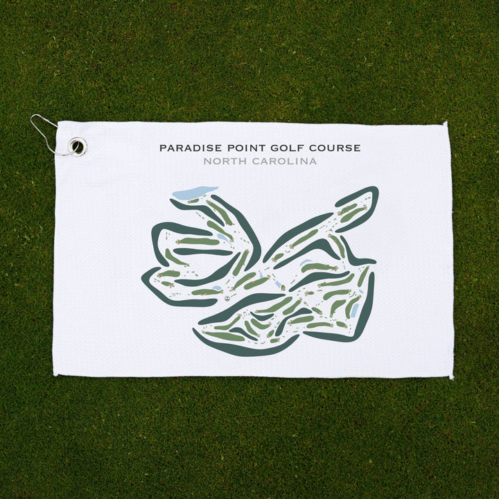 Paradise Point Golf Course, North Carolina - Printed Golf Courses