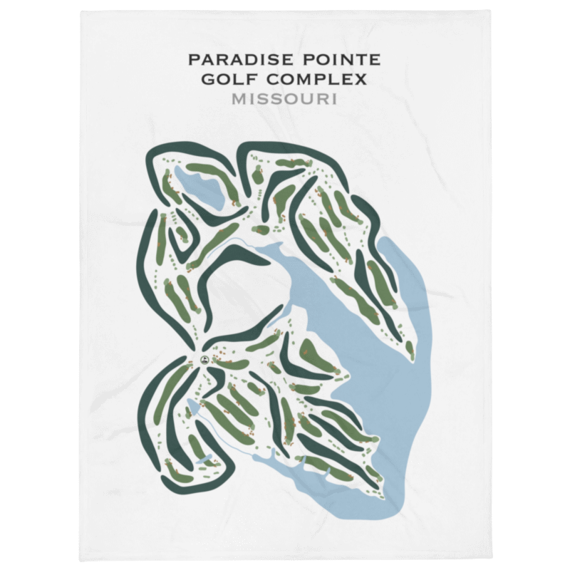 Paradise Pointe Golf Complex, Missouri - Printed Golf Courses