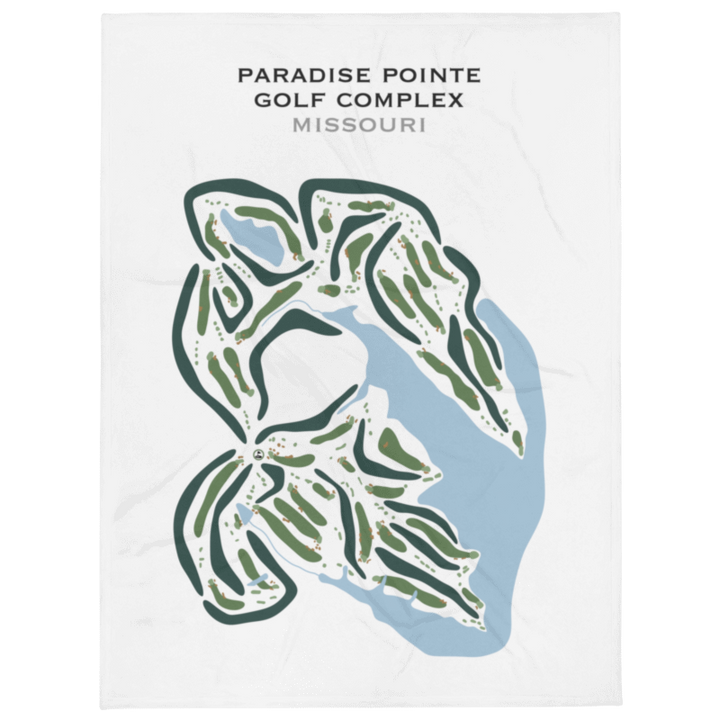 Paradise Pointe Golf Complex, Missouri - Printed Golf Courses