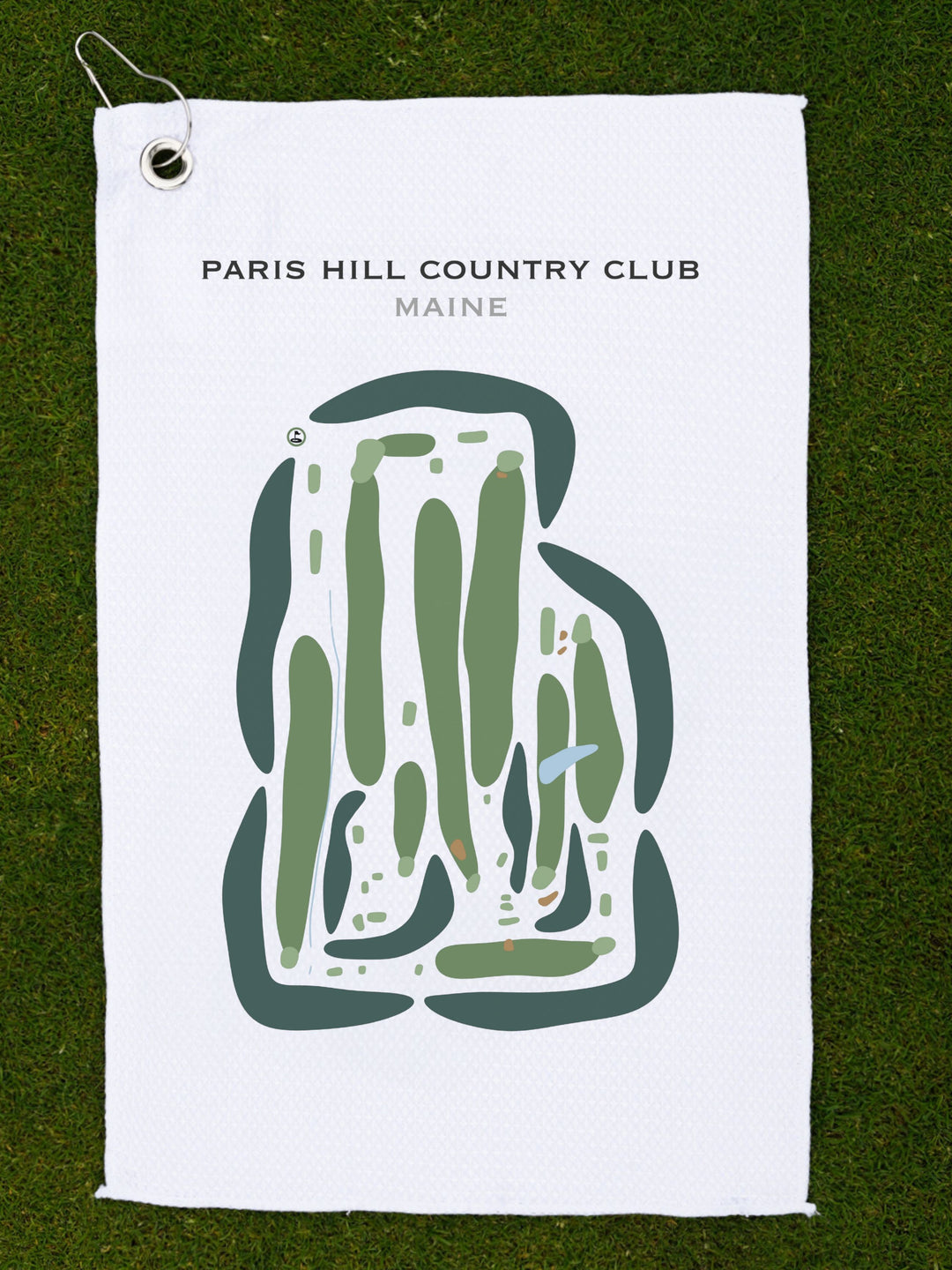 Paris Hill Country Club, Maine - Printed Golf Courses