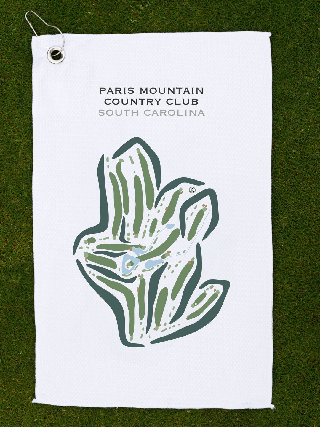 Paris Mountain Country Club, South Carolina - Printed Golf Courses