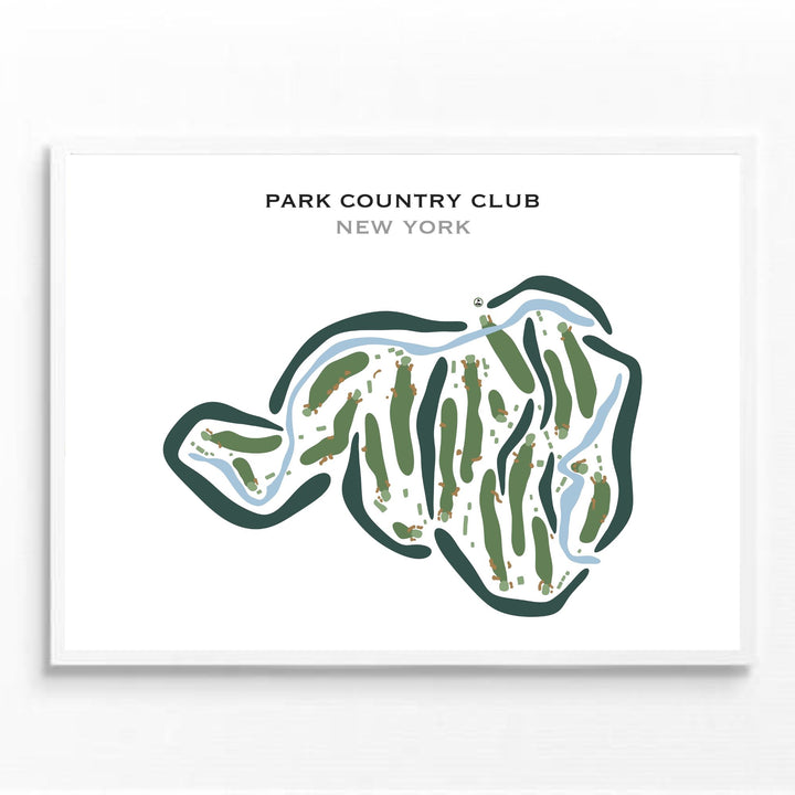 Park Country Club, New York - Printed Golf Courses