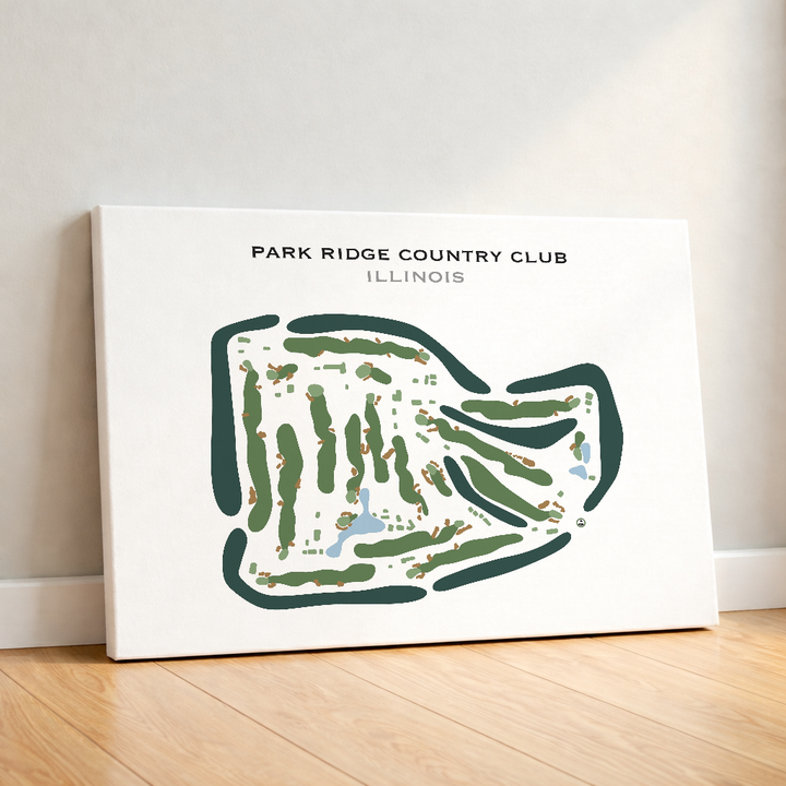 Park Ridge Country Club, Illinois - Printed Golf Courses