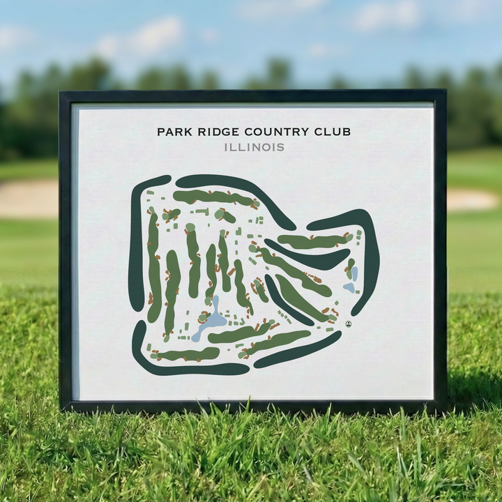 Park Ridge Country Club, Illinois - Printed Golf Courses