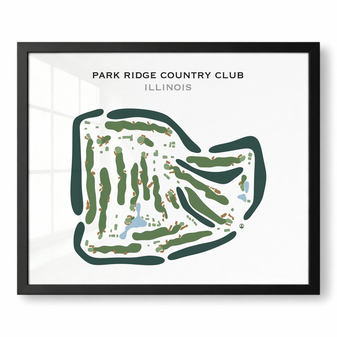Park Ridge Country Club, Illinois - Printed Golf Courses