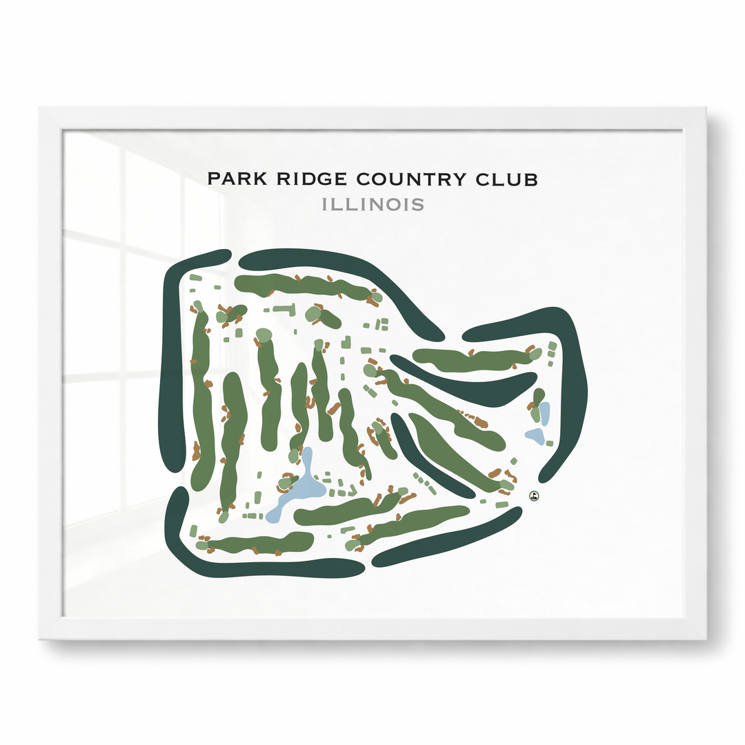 Park Ridge Country Club, Illinois - Printed Golf Courses