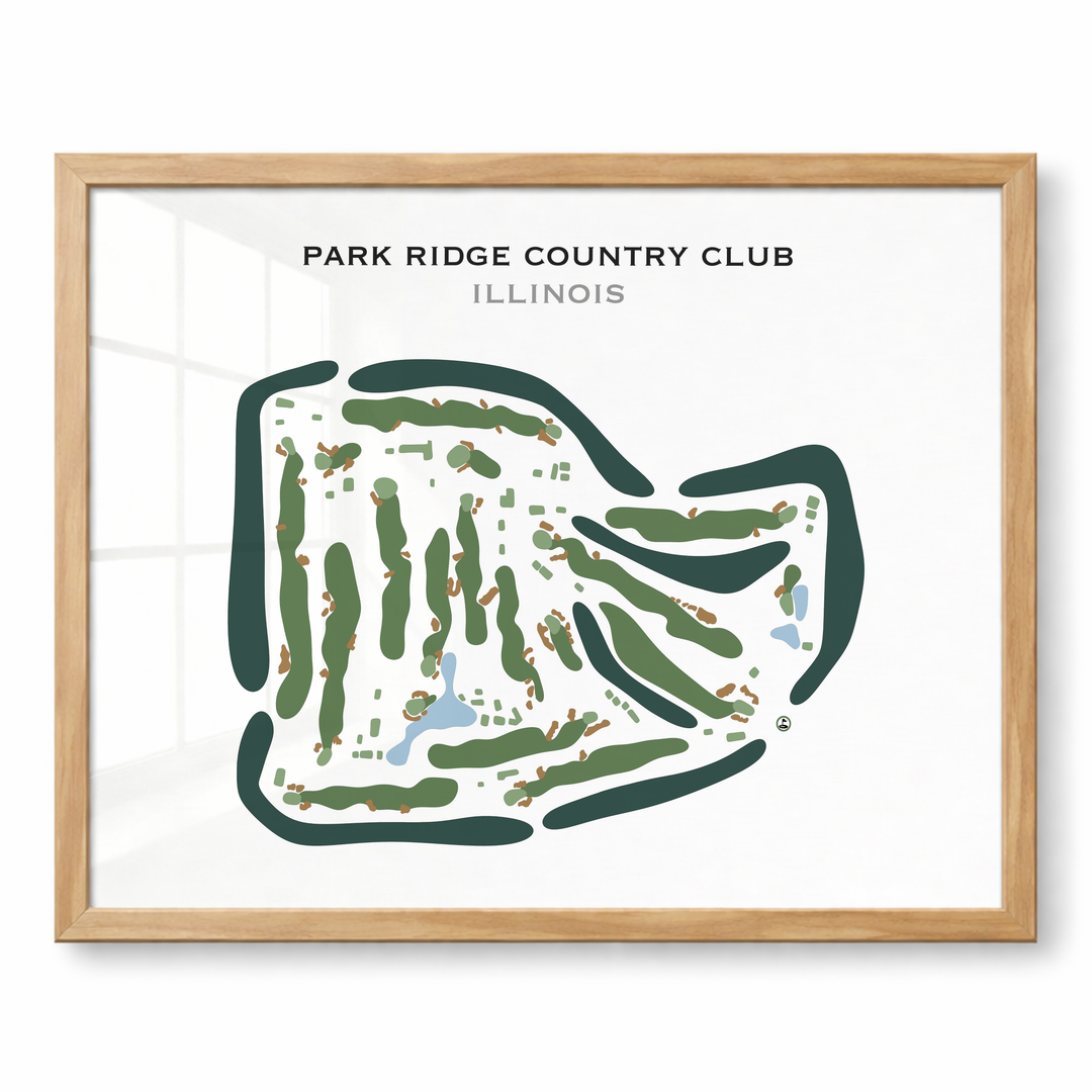 Park Ridge Country Club, Illinois - Printed Golf Courses