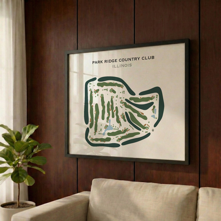 Park Ridge Country Club, Illinois - Printed Golf Courses