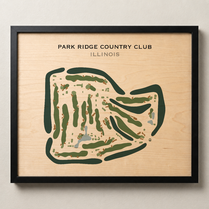 Park Ridge Country Club, Illinois - Printed Golf Courses