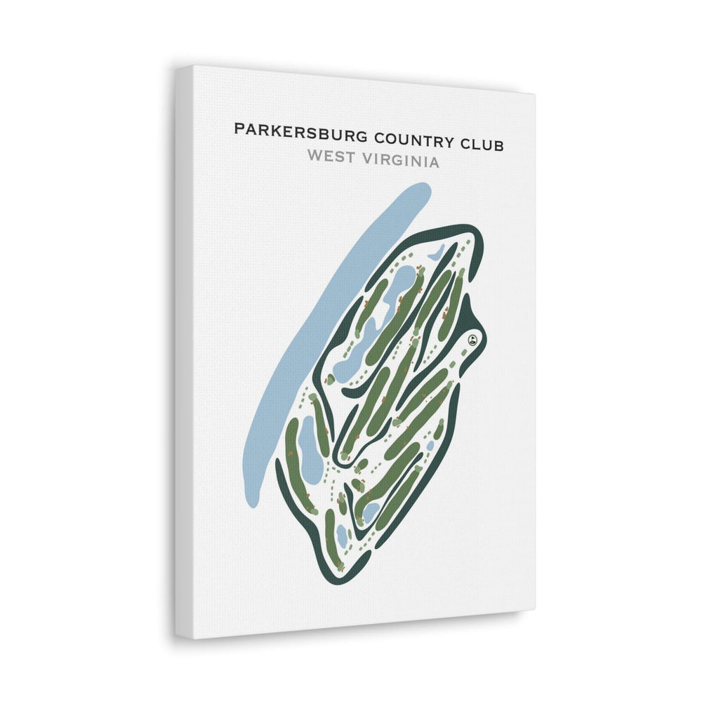Parkersburg Country Club, West Virginia - Printed Golf Courses - Golf Course Prints