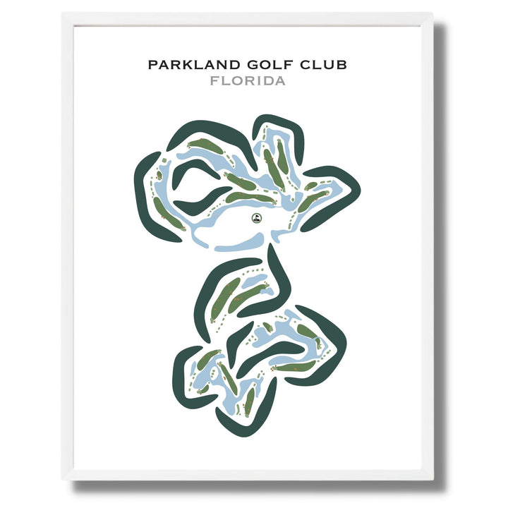 Parkland Golf Club, Florida - Printed Golf Courses
